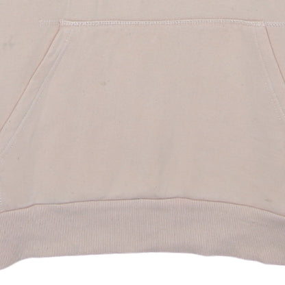 Ellesse Womens Beige Pullover Hoodie Medium Cotton Blend Logo Casual