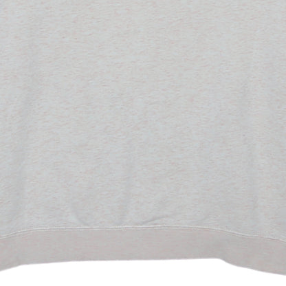 Nike Women Beige Crew Neck Pullover Sweatshirt Medium
