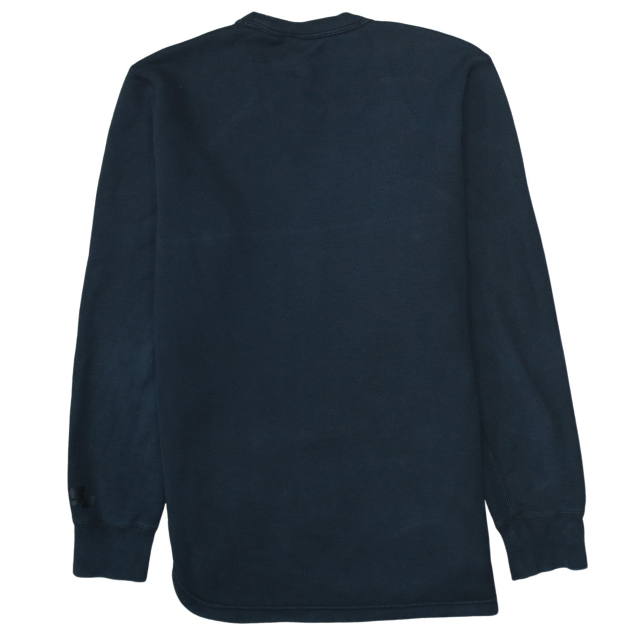Nike Women Black Medium Graphic Crew Neck Pullover Sweatshirt