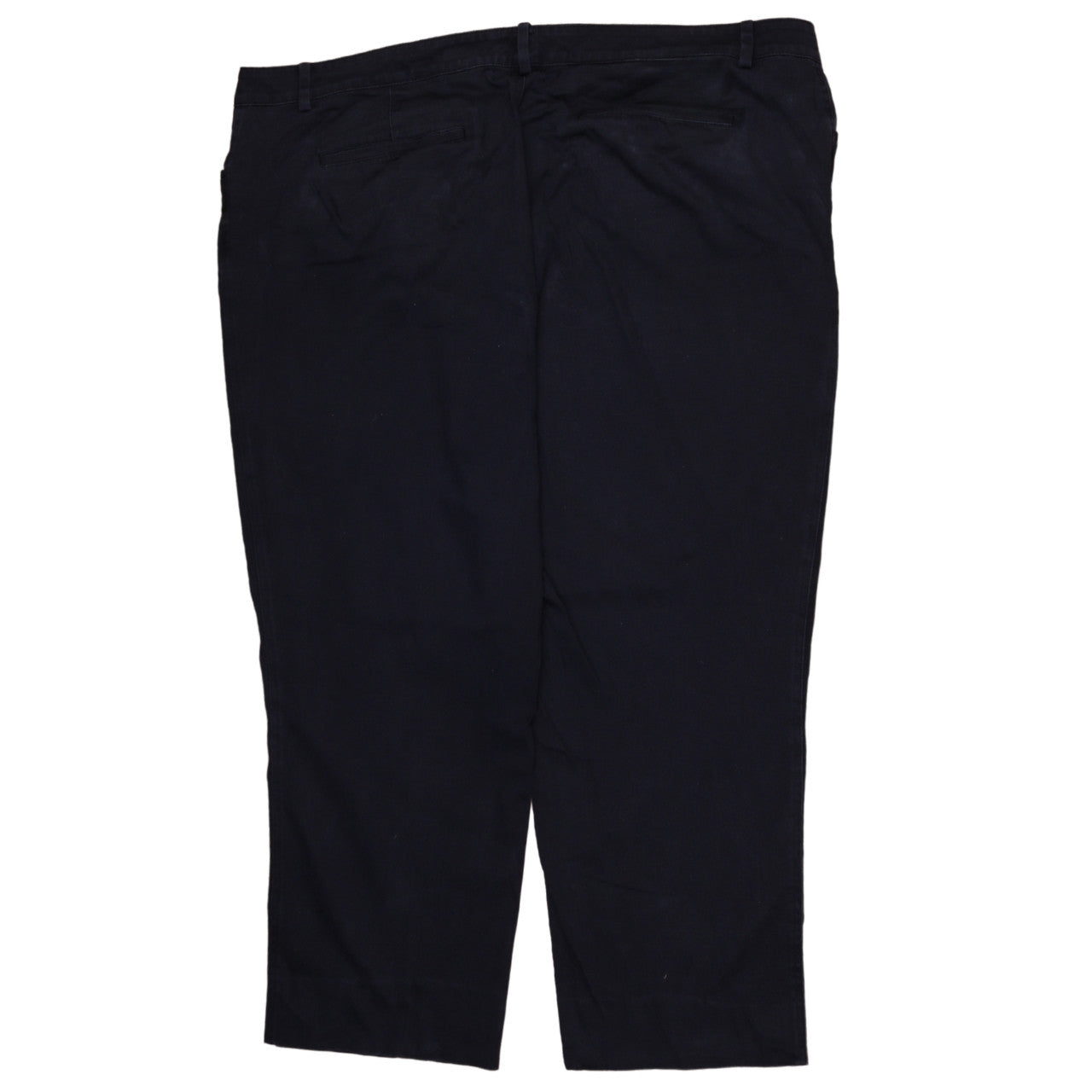 Ralph Lauren Women’s Black Plus Size 20 Chino Cotton Trousers