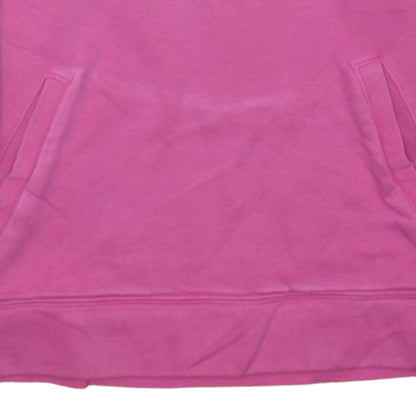 Nike Girls Pink Pullover Hoodie Sweatshirt Size 146 Fleece Logo Hooded