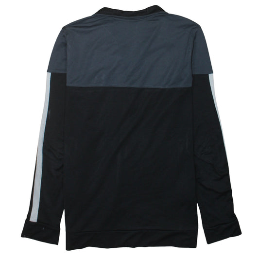 Under Armour Men's Black Track Jacket Size L Sports Zip Top