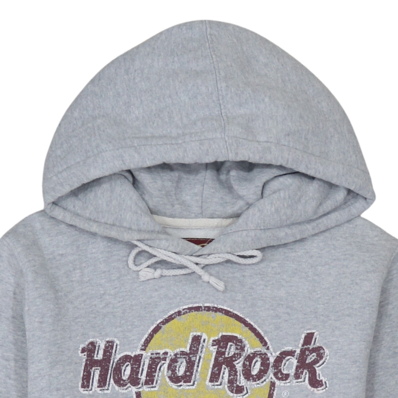 Hard Rock Cafe Rome Grey Pullover Hoodie Women Small Cotton Blend