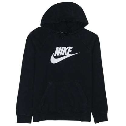Nike Womens Black Large Pullover Hoodie Sweatshirt with Logo
