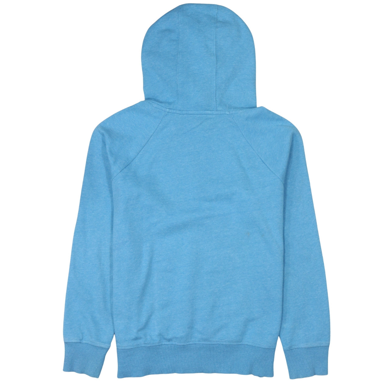 Under Armour Women Blue Pullover Hoodie Small Cotton Blend Logo