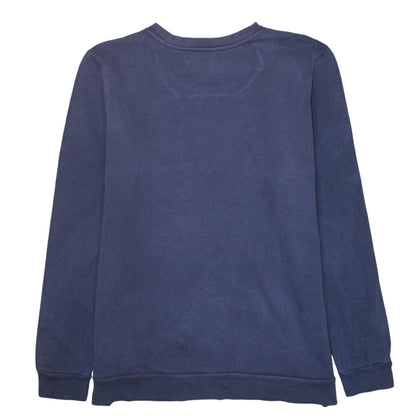 Calvin Klein Jeans Men's Blue Logo Sweatshirt L Pullover Cotton