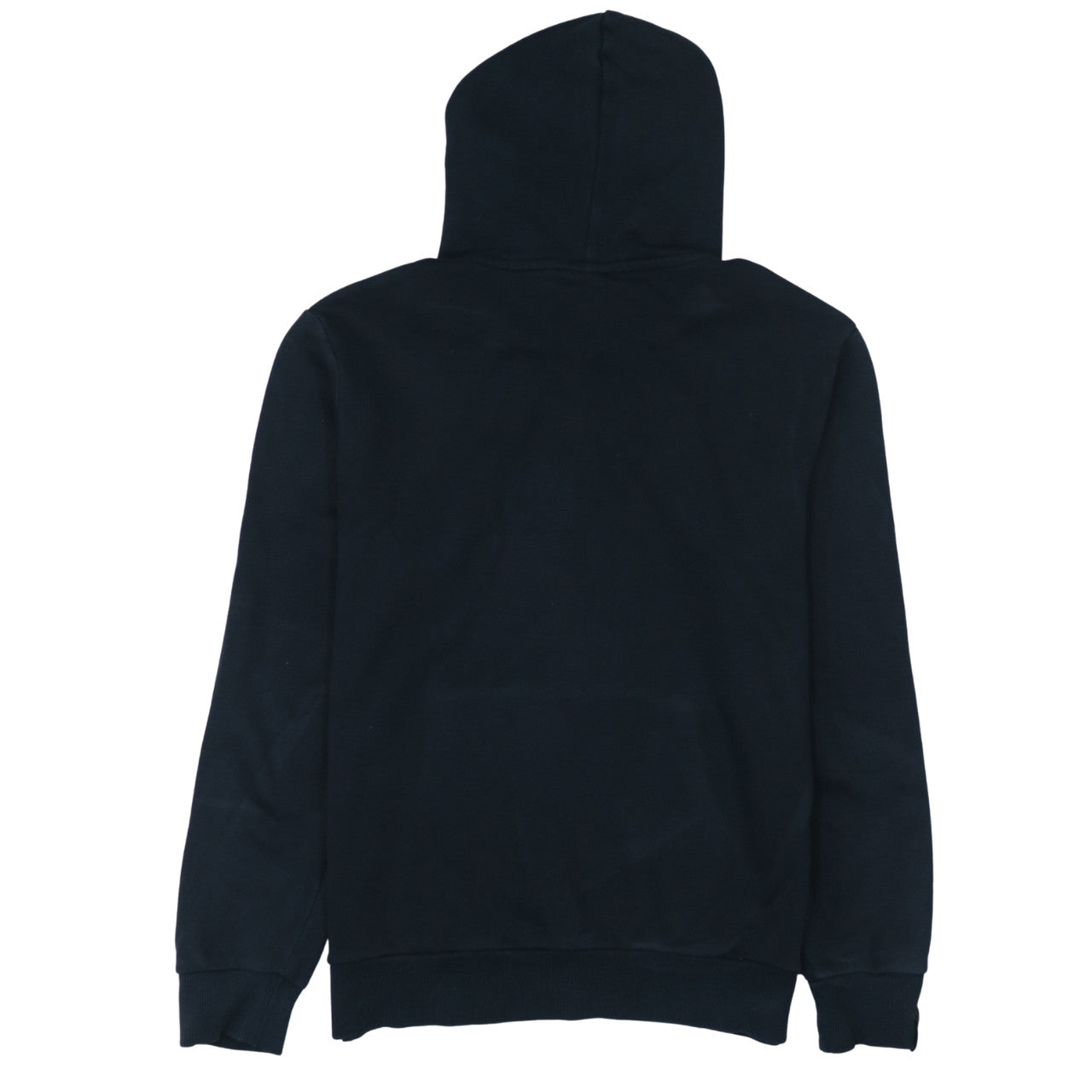 Puma Women's Black Pullover Hoodie Small Cotton Blend Logo Sweatshirt