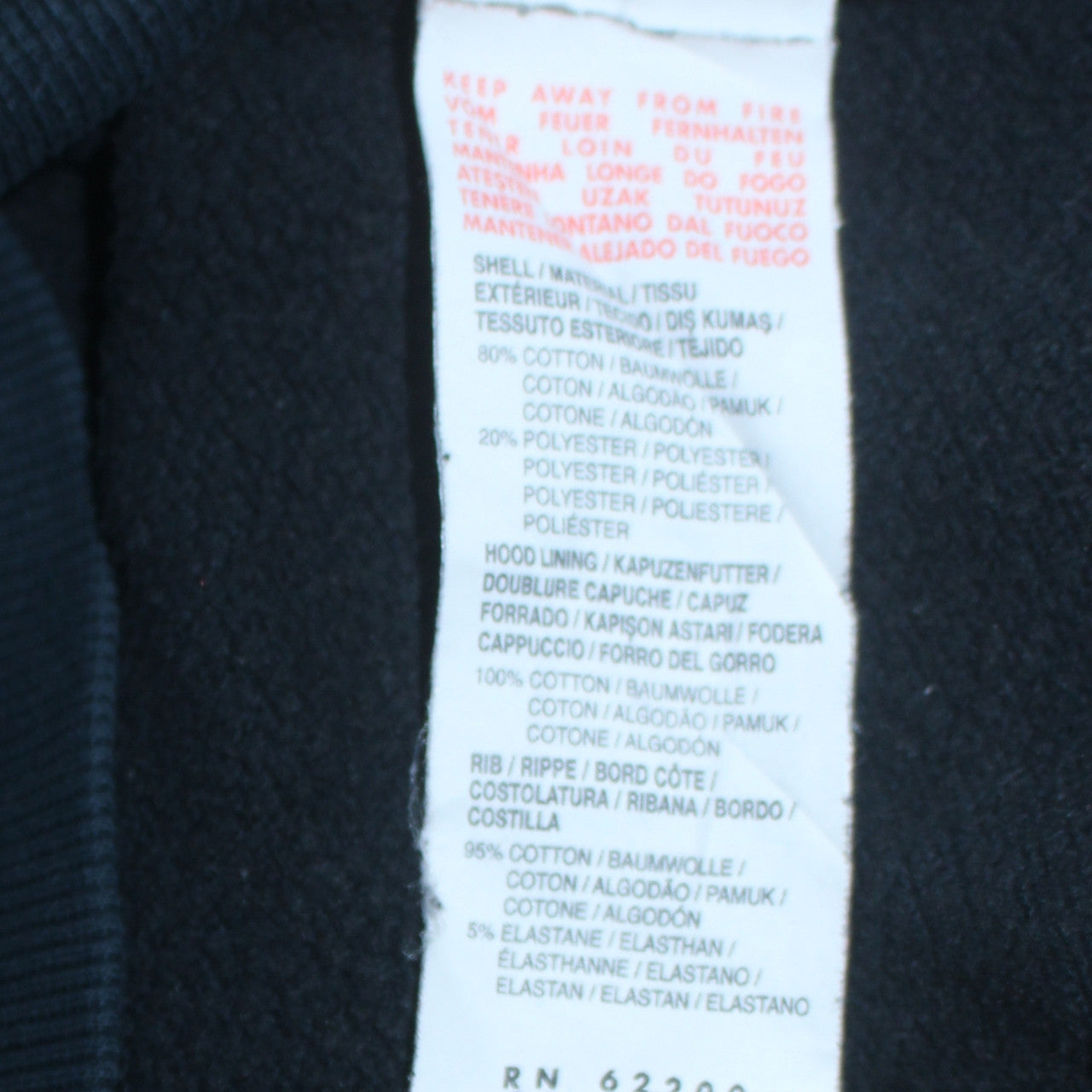 Puma Women's Black Pullover Hoodie Small Cotton Blend Logo Sweatshirt