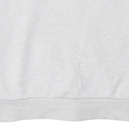 adidas Mens Grey Crew Neck Pullover Sweatshirt M Logo Sportswear