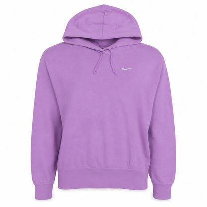 Nike Womens Lilac Pullover Hoodie Medium Cotton Blend Sweatshirt