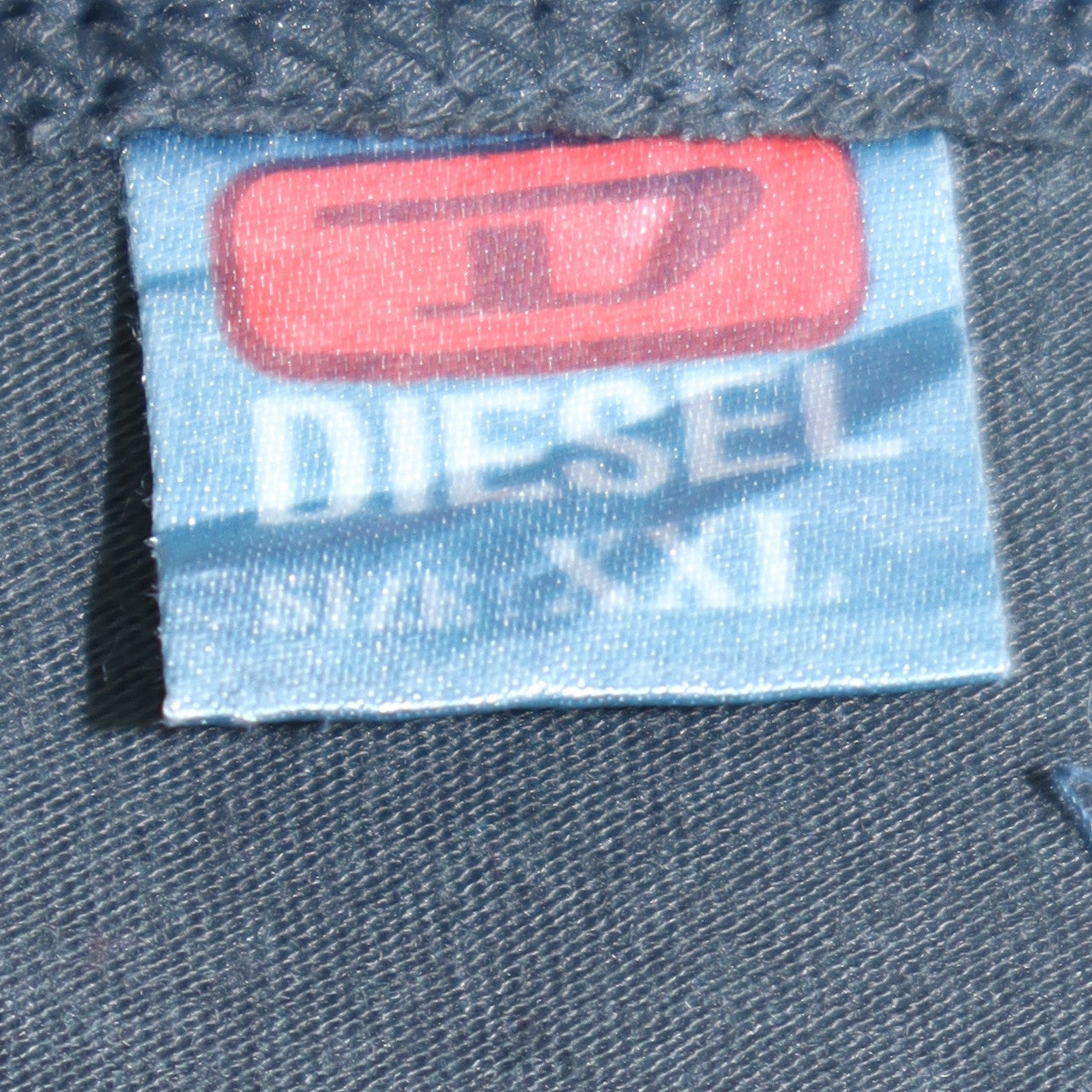 Diesel Men’s Black 2XL Sleeveless Cotton Crew Neck T-Shirt