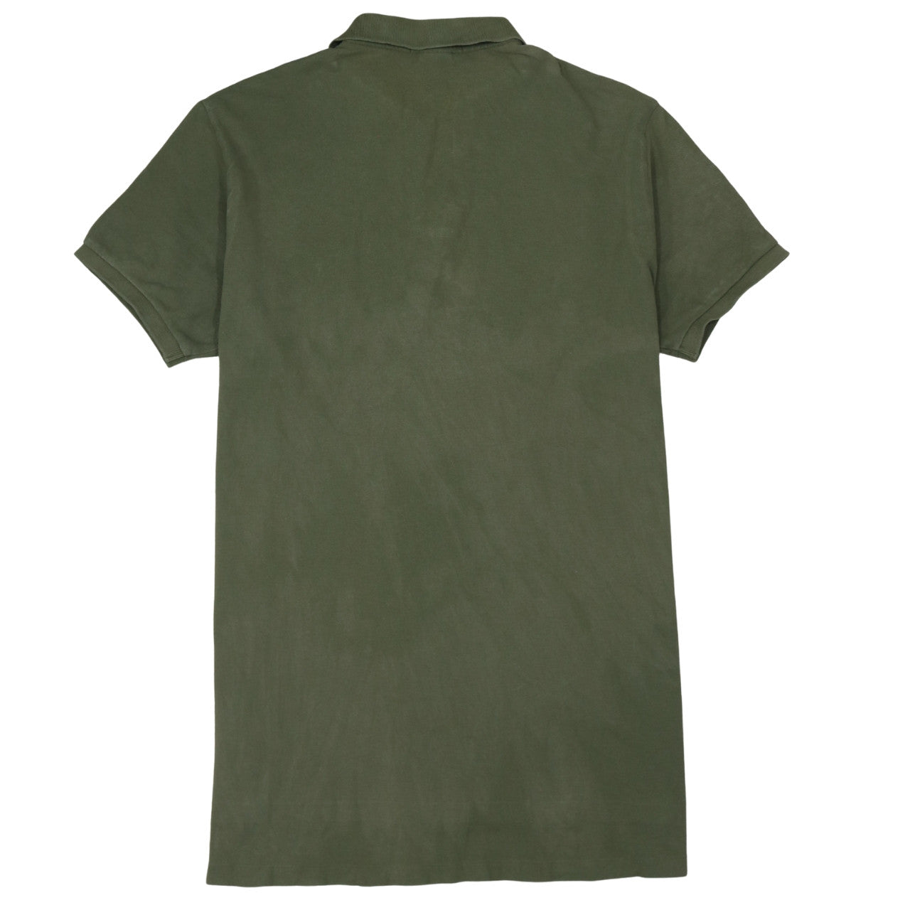 Ralph Lauren Men's Green Custom Fit Polo Shirt XL Cotton Classic Style