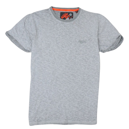 Superdry Women's Grey Basic Crew Neck Short Sleeve T-Shirt M