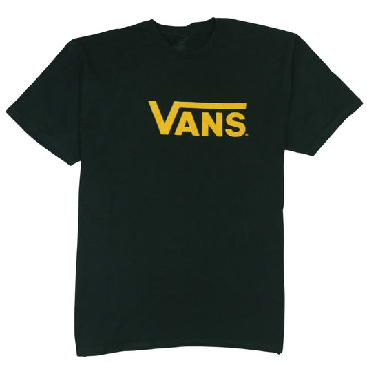 Vans Men's Black XL Logo Graphic Skate T-Shirt