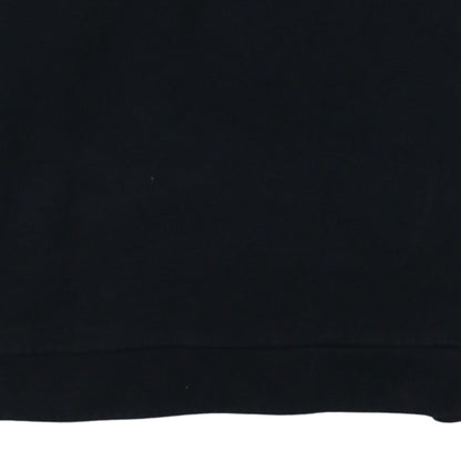 Adidas Men's Black Small Crew Neck Pullover Sweatshirt