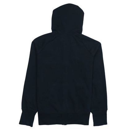 Reebok Women's Black Full Zip Hoodie Size L Cotton Blend