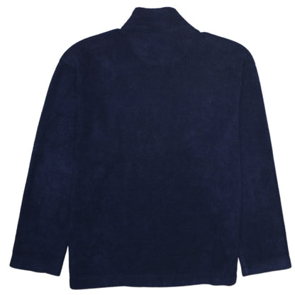 Ellesse Womens Navy Blue Fleece Pullover Sweatshirt Size S