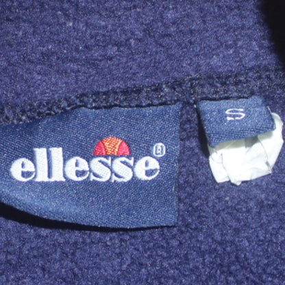 Ellesse Womens Navy Blue Fleece Pullover Sweatshirt Size S