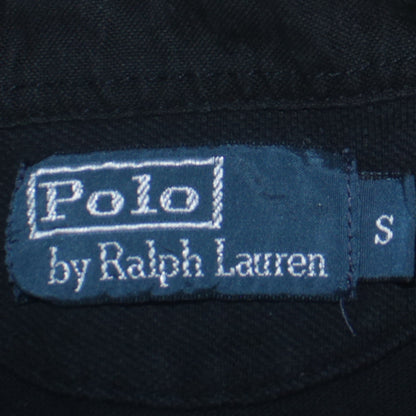 Ralph Lauren Men's Black Cotton Short Sleeve Polo Shirt Size S