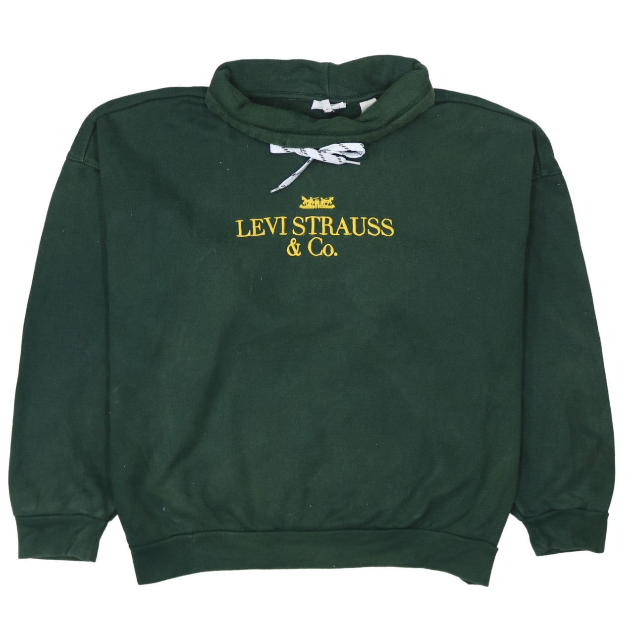 Levi Strauss & Co. Womens Green Medium Pullover Sweatshirt