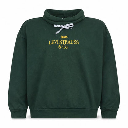 Levi Strauss & Co. Womens Green Medium Pullover Sweatshirt