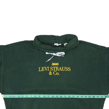 Levi Strauss & Co. Womens Green Medium Pullover Sweatshirt