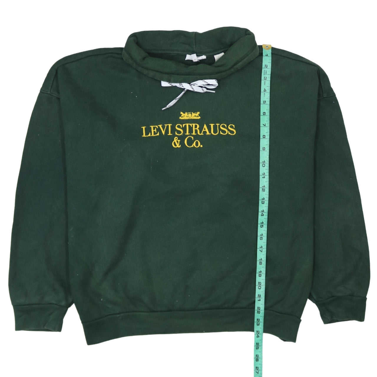 Levi Strauss & Co. Womens Green Medium Pullover Sweatshirt