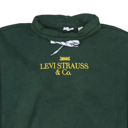 Levi Strauss & Co. Womens Green Medium Pullover Sweatshirt