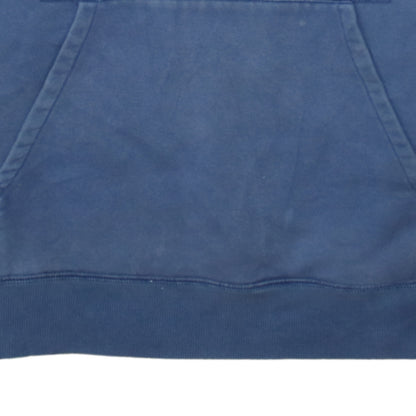 Carhartt Men Blue XL Pullover Hoodie Cotton Blend Fleece