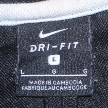 Nike Men's Black L Dri-FIT Full Zip Track Jacket