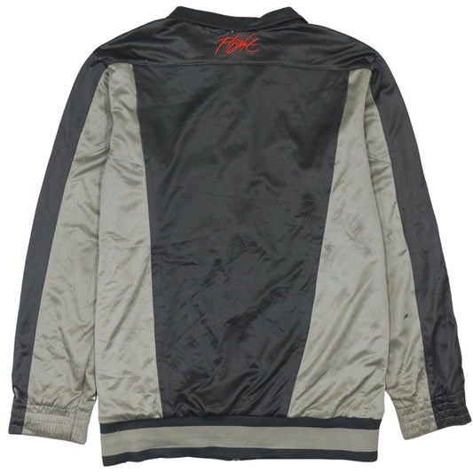 Nike Men's Black XL Track Jacket Retro Sports Full Zip Lightweight