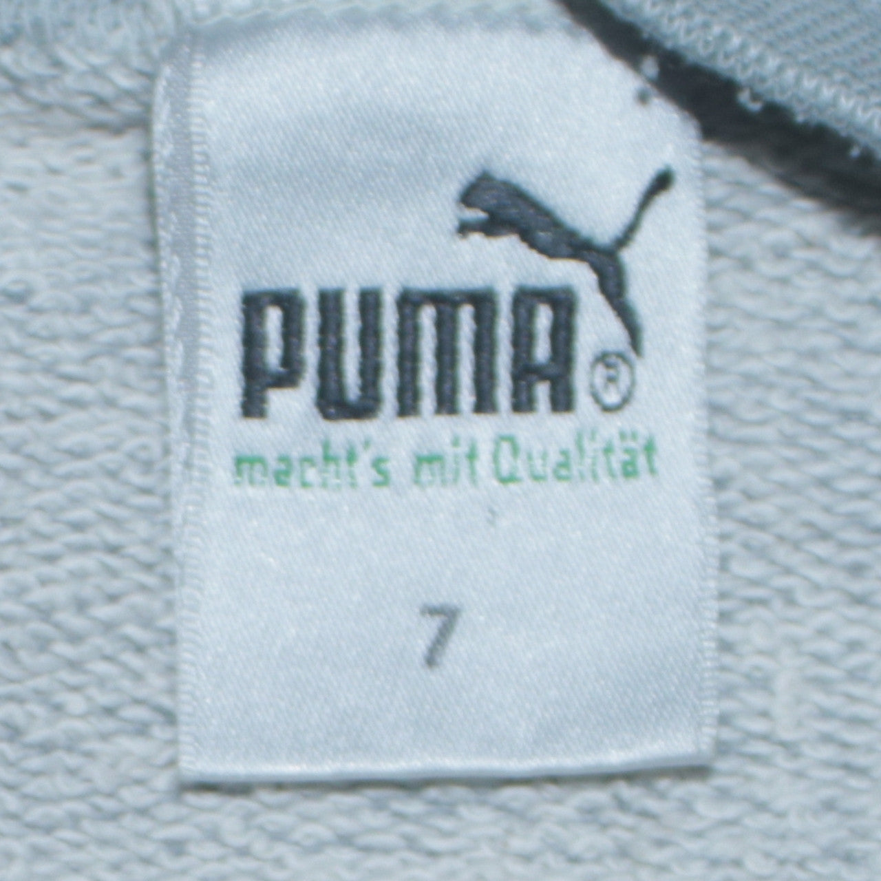 Puma Men's Grey XL Vintage Pullover Sweatshirt Graphic Logo