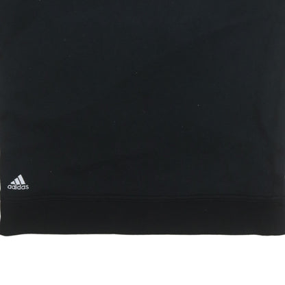 Adidas Men's Black Sleeveless V-Neck Sports Vest Sweatshirt M