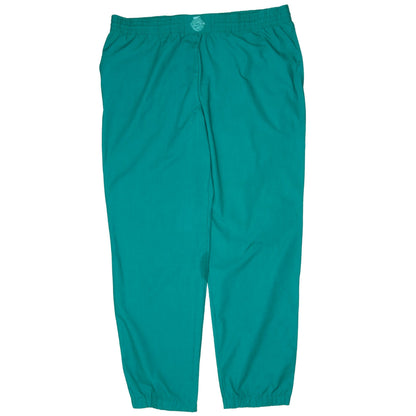 Nike Men's Green Vintage Jogger Trousers L Woven Cotton Blend