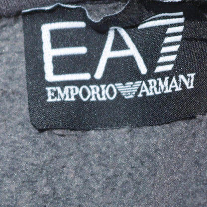 Emporio Armani EA7 Men's Black Crew Neck Sweatshirt Size M