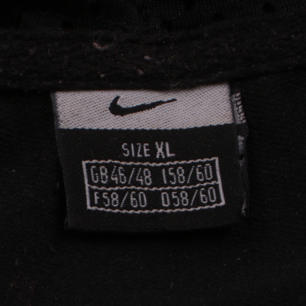 Nike Boys Black Full Zip Hoodie XL Lightweight Sportswear