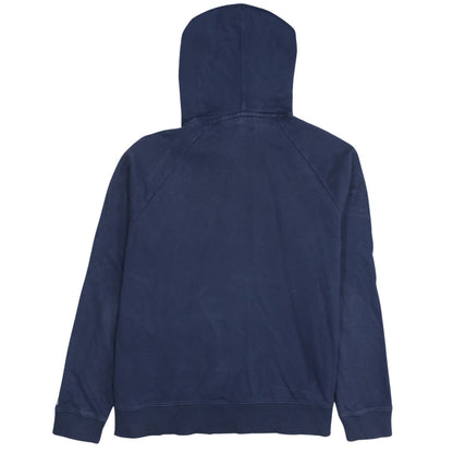 Tommy Hilfiger Womens Navy Blue Pullover Hoodie XL Cotton Logo
