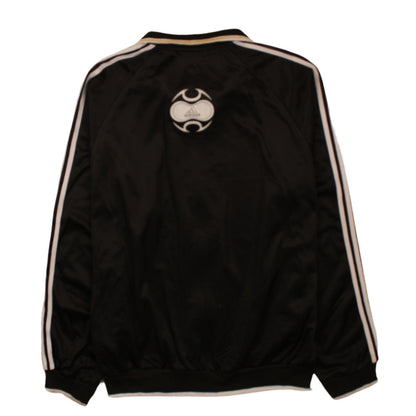 Adidas Men's Black 3XL Track Jacket Full Zip Lightweight Activewear
