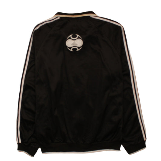 Adidas Men's Black 3XL Track Jacket Full Zip Lightweight Activewear