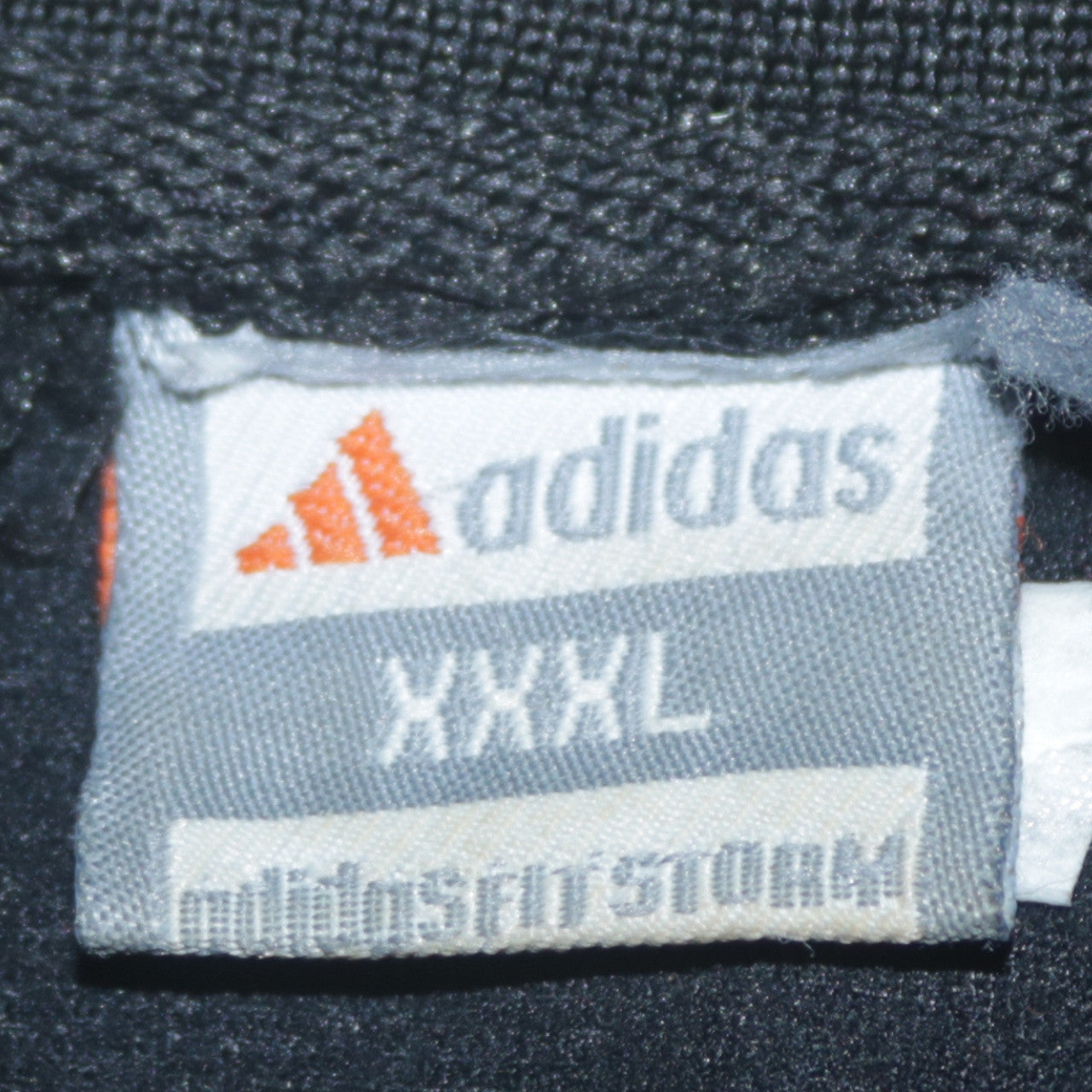 Adidas Men's Black 3XL Track Jacket Full Zip Lightweight Activewear