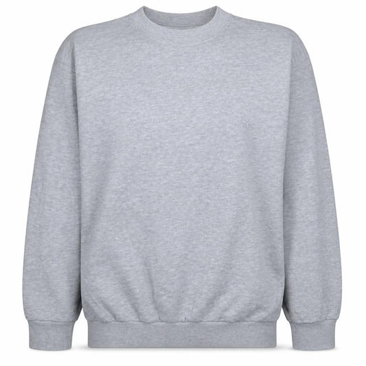Lee Womens Grey Small Pullover Sweatshirt Classic Fit Casual