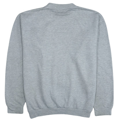 Lee Womens Grey Small Pullover Sweatshirt Classic Fit Casual