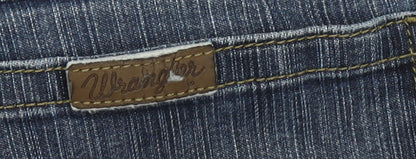 Wrangler Men's Blue Regular Fit Straight Denim Jeans W40 L32