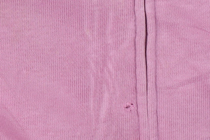 Nike Women's Pink Full Zip Hoodie Small Dri-Fit Logo Casual