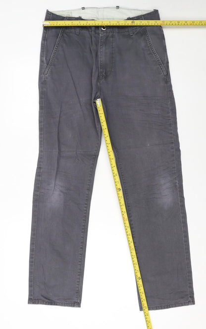 Levi's Men's Grey Slim Fit Chino Trousers W30 L30