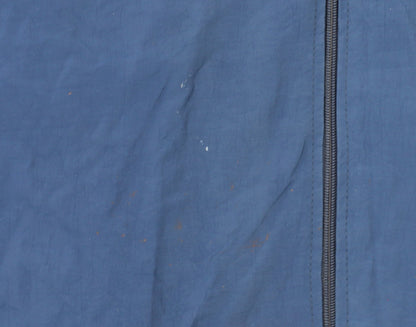 Raider Men's Blue XL Retro Colourblock Track Jacket