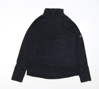 Berghaus Womens Black Fleece Pullover Sweatshirt Size 12