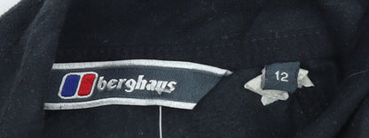 Berghaus Womens Black Fleece Pullover Sweatshirt Size 12
