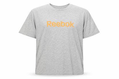 Reebok Men's Grey Classic Logo Crew Neck T-Shirt XL