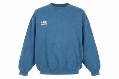 Umbro Boys Blue Pullover Crew Neck Sweatshirt Size 164cm